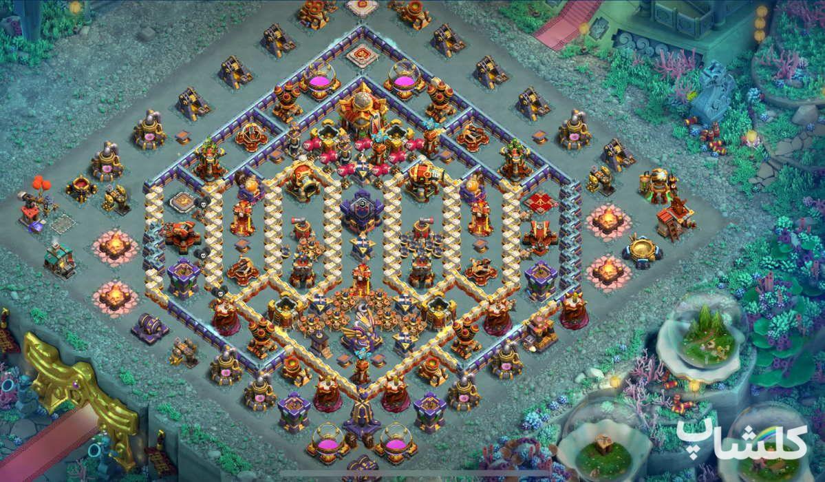 مپ تروفی/وار/جنگ/هیبرید برای تان هال 16 (مپ شماره 7802)