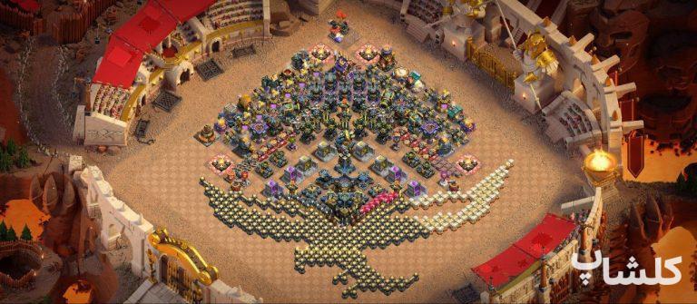 اکانت کلش اف کلنز تان هال 17 لول 282 (کد 105160)