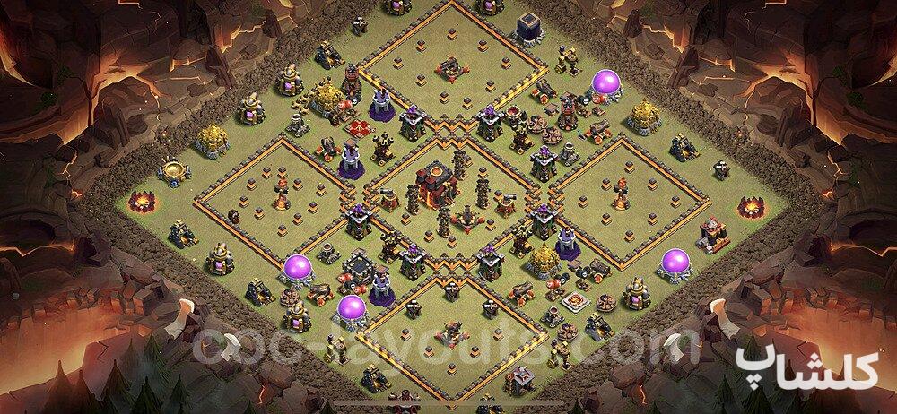 مپ وار/جنگ برای تان هال 10 (مپ شماره 115735)