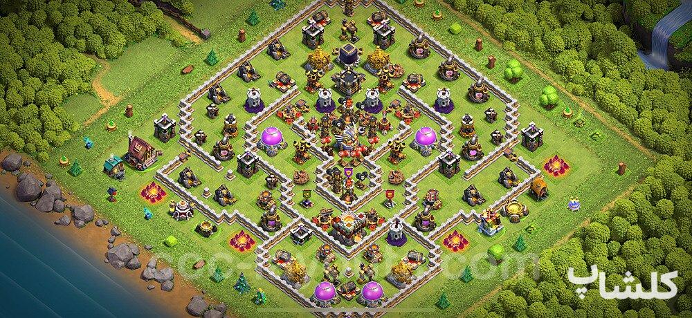 مپ هیبرید برای تان هال 11 (مپ شماره 115708)