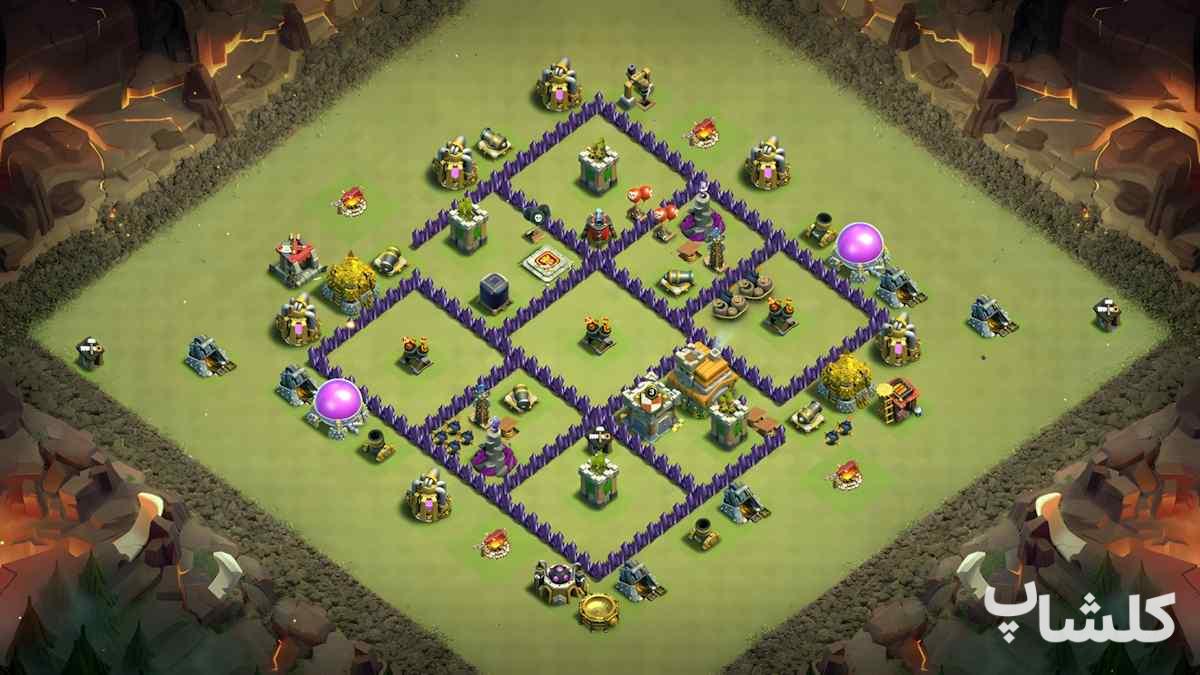 مپ تروفی/وار/جنگ برای تان هال 7 (مپ شماره 120121)