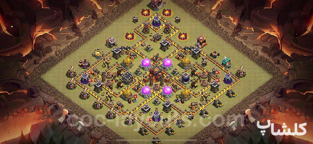 مپ وار/جنگ برای تان هال 10 (مپ شماره 131665)