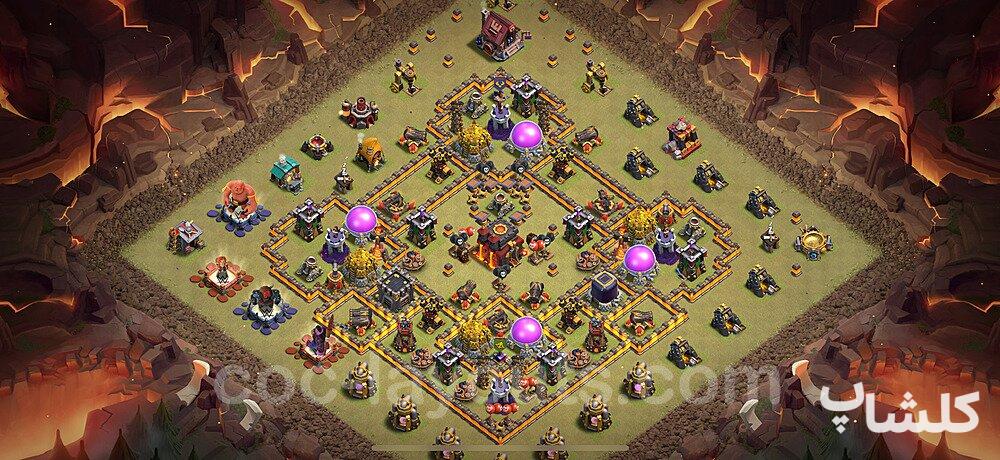 مپ وار/جنگ برای تان هال 10 (مپ شماره 132671)