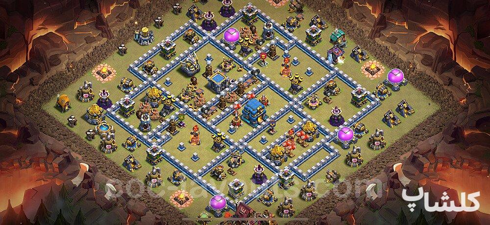 مپ وار/جنگ برای تان هال 12 (مپ شماره 130170)