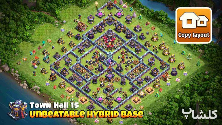 مپ هیبرید برای تان هال 15 (مپ شماره 119960)