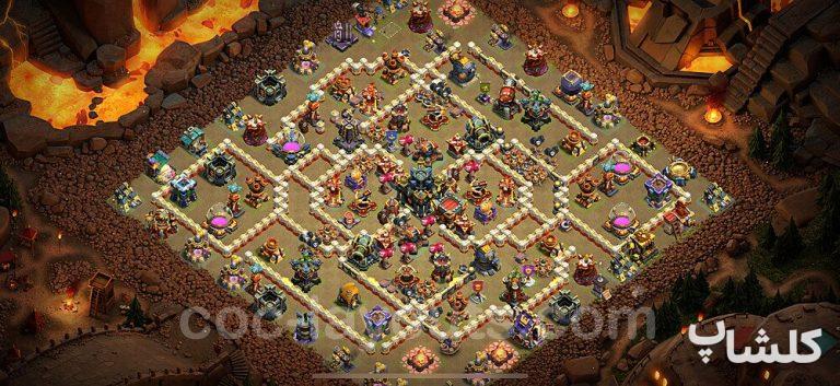 مپ وار/جنگ برای تان هال 17 (مپ شماره 123218)