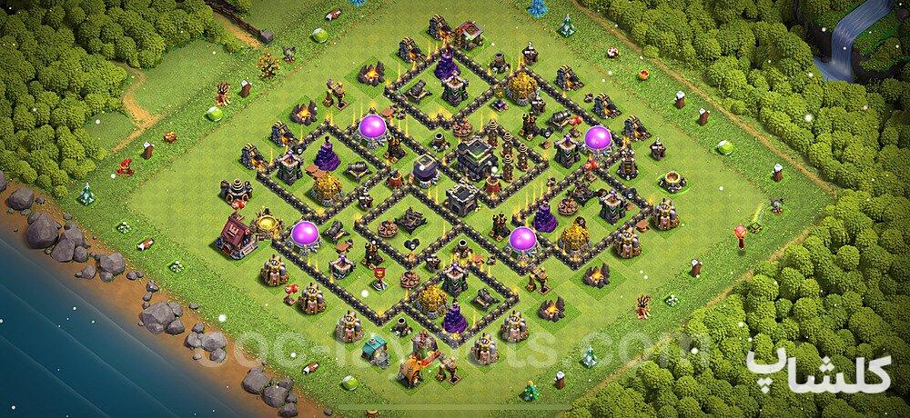 مپ فارم/مزرعه برای تان هال 9 (مپ شماره 131698)