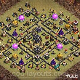 مپ وار/جنگ برای تان هال 9 (مپ شماره 133236)