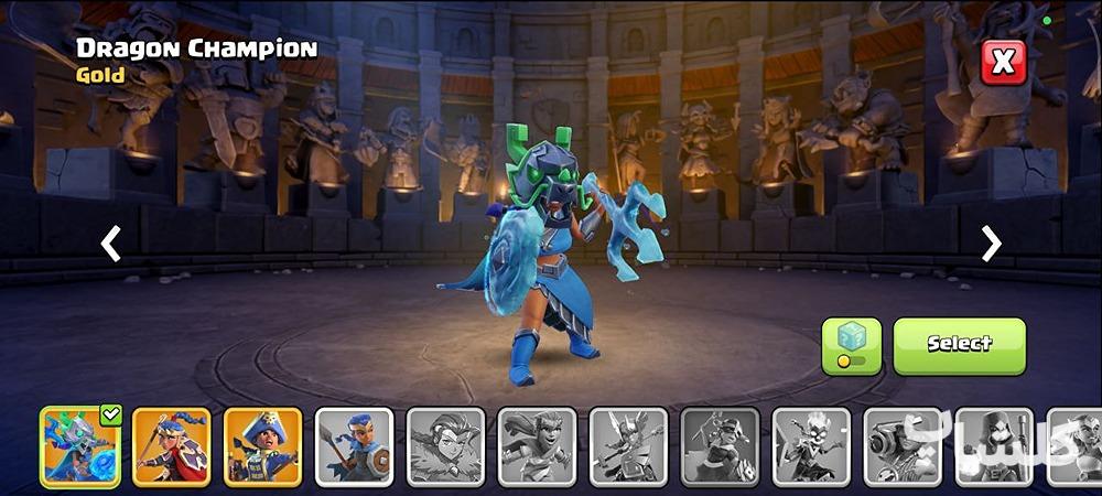 اکانت کلش اف کلنز تان هال 18 لول 262 (کد 167428)