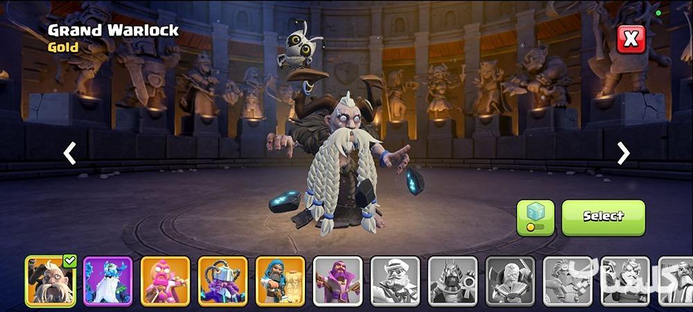 اکانت کلش اف کلنز تان هال 18 لول 262 (کد 167428)