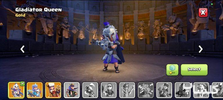 اکانت کلش اف کلنز تان هال 18 لول 262 (کد 167428)