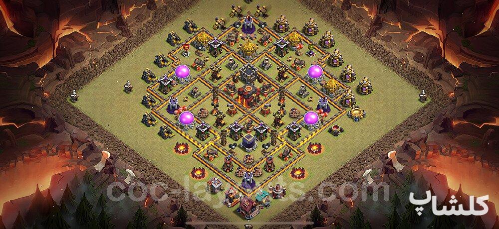 مپ وار/جنگ برای تان هال 10 (مپ شماره 150706)