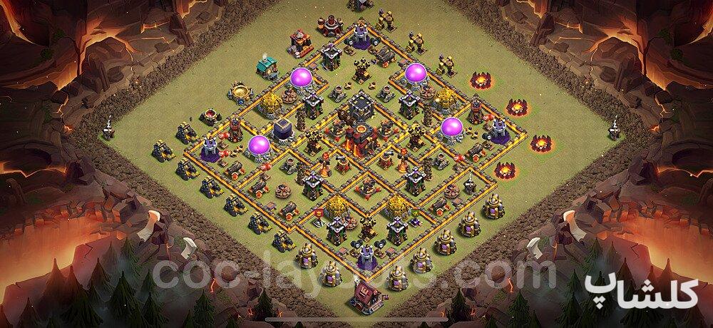 مپ وار/جنگ برای تان هال 10 (مپ شماره 150704)