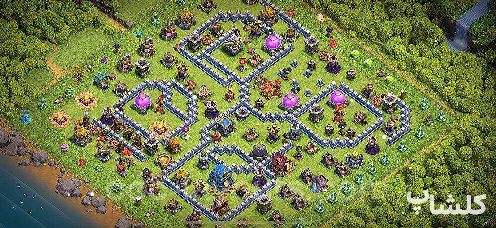 مپ تروفی برای تان هال 12 (مپ شماره 152029)