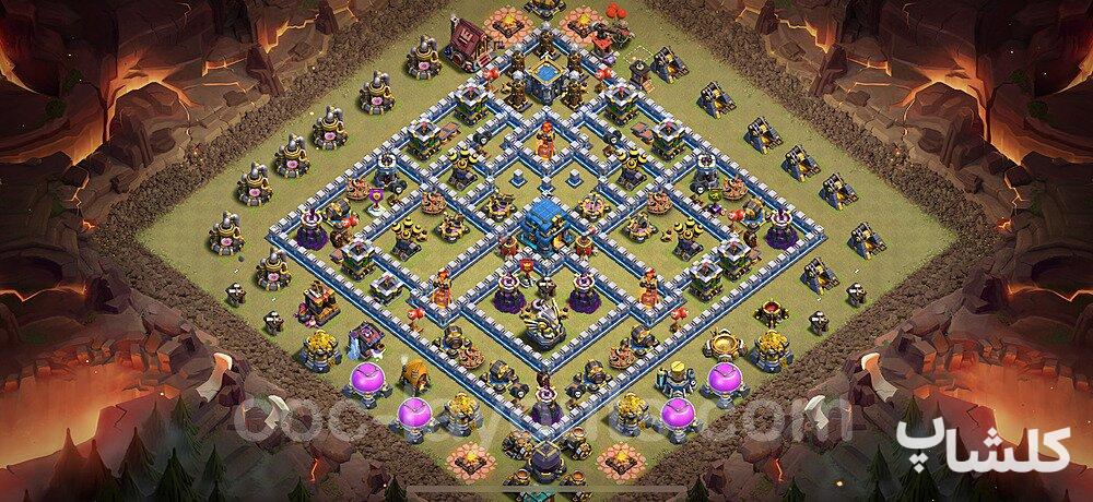 مپ وار/جنگ برای تان هال 12 (مپ شماره 150749)