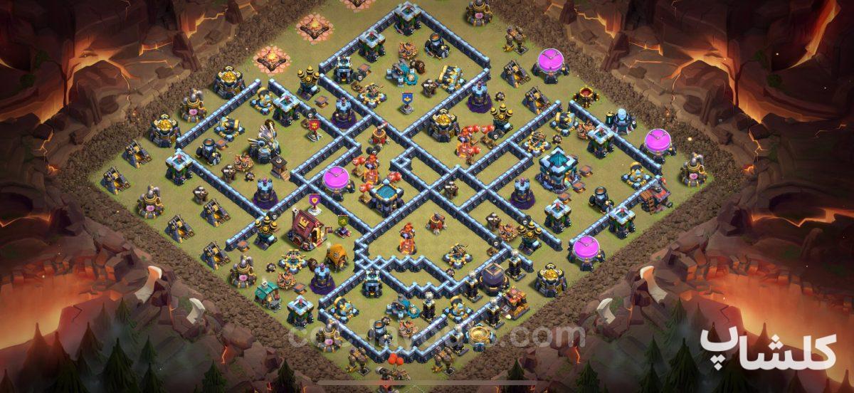 مپ وار/جنگ برای تان هال 13 (مپ شماره 159536)