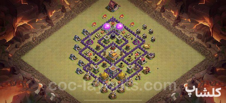 مپ وار/جنگ برای تان هال 7 (مپ شماره 150647)