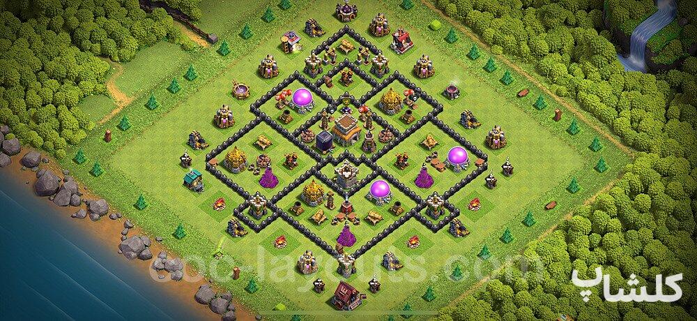 مپ تروفی برای تان هال 8 (مپ شماره 151430)