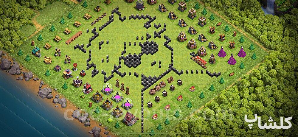 مپ تزئینی/فانتزی برای تان هال 8 (مپ شماره 151442)