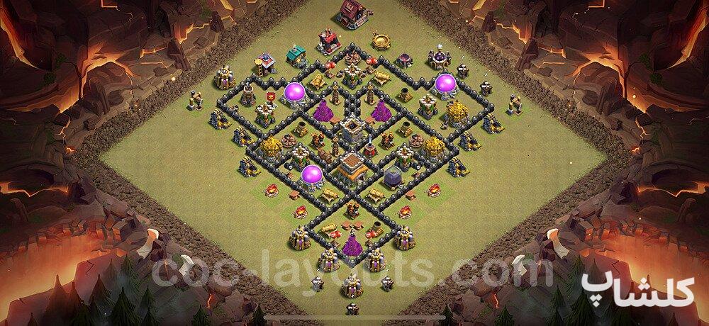 مپ وار/جنگ برای تان هال 8 (مپ شماره 151452)