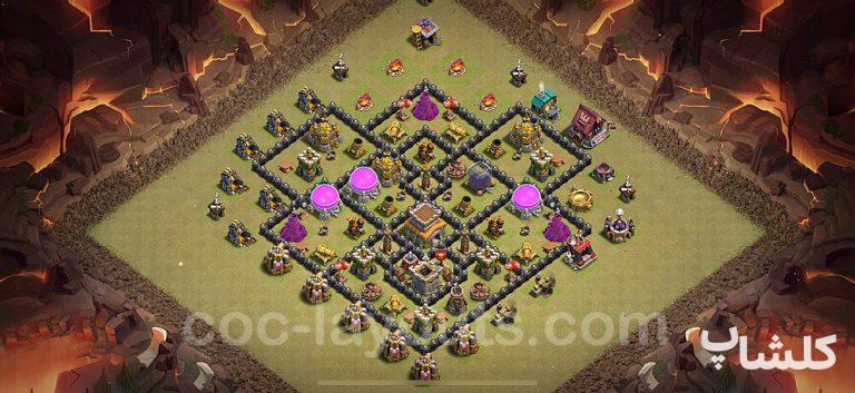 مپ وار/جنگ برای تان هال 8 (مپ شماره 151446)