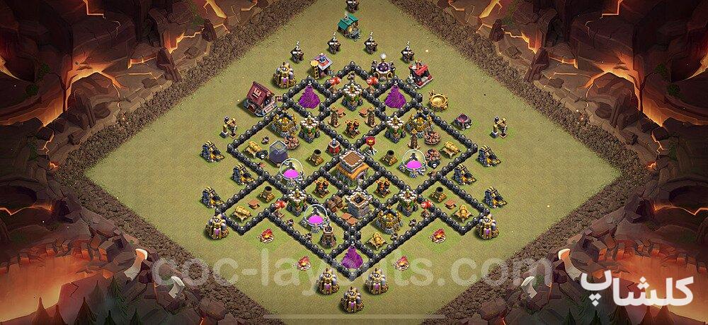 مپ وار/جنگ برای تان هال 8 (مپ شماره 151436)