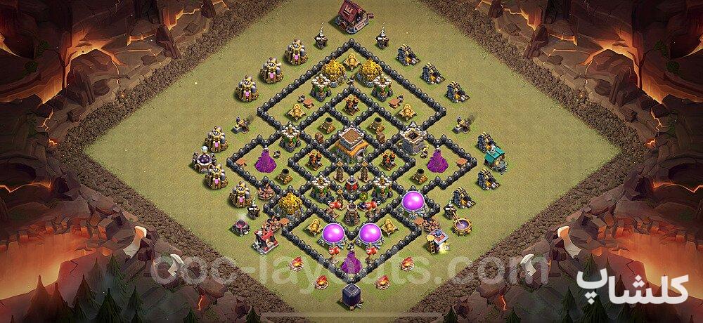 مپ وار/جنگ برای تان هال 8 (مپ شماره 151432)