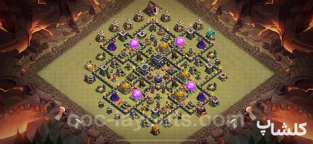 مپ وار/جنگ برای تان هال 9 (مپ شماره 150687)