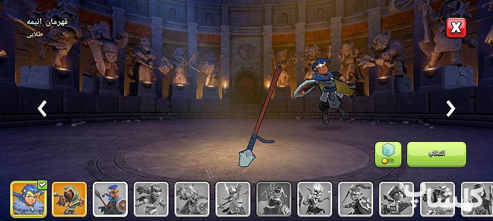 اکانت کلش اف کلنز تان هال 13 لول 174 (کد 185168)