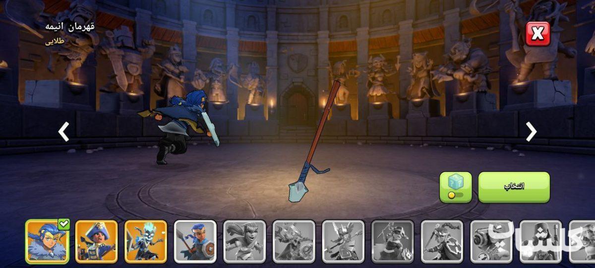 اکانت کلش اف کلنز تان هال 15 لول 188 (کد 175696)