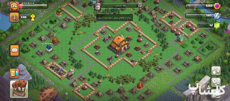 قبیله کلش اف کلنز لول 8 (کد 181860)