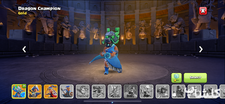 اکانت کلش اف کلنز تان هال 17 لول 149 (کد 187181)