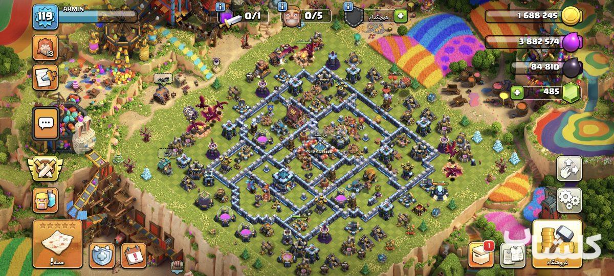 مپ وار/جنگ برای تان هال 13 (مپ شماره 181420)