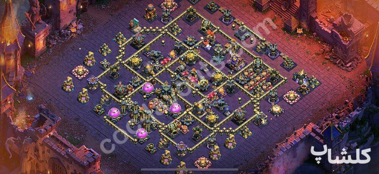 مپ وار/جنگ برای تان هال 17 (مپ شماره 181302)