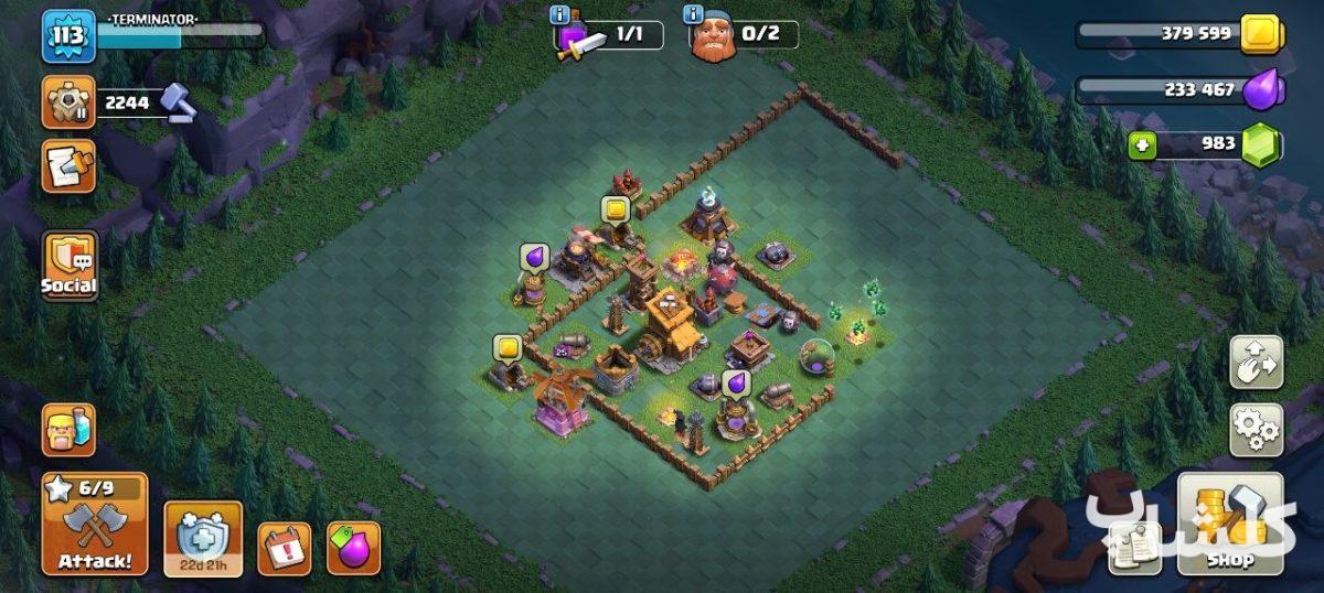 اکانت کلش اف کلنز تان هال 14 لول 113 (کد 211192)