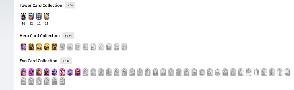 اکانت کلش رویال لول 68 (کد 213333)